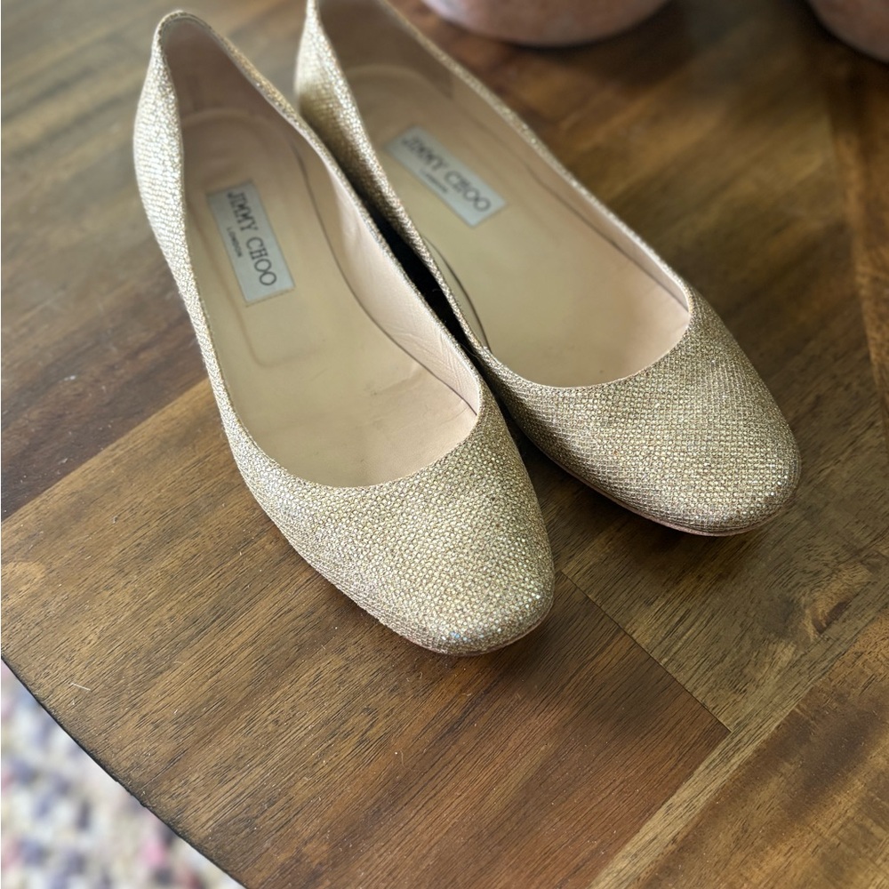 JIMMY CHOO flats.